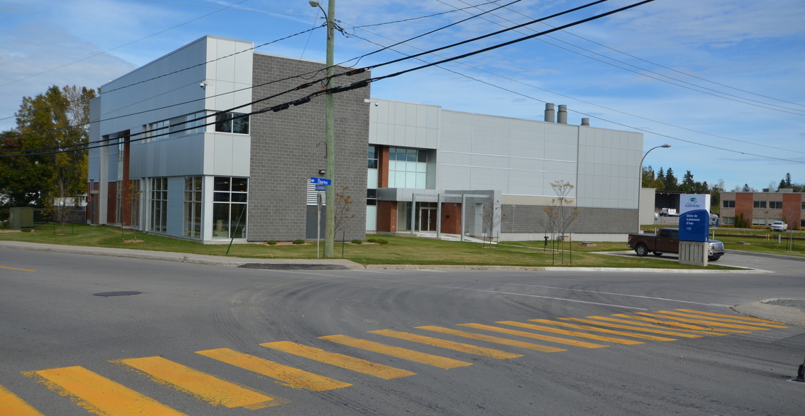 Usine de traitement d’eau de Buckingham